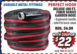 Big 5 Perfect Hose Deluxe 100' Fiber Series Garden Hose offer