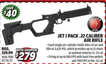 Big 5 Hatsan Jet I Pack .22 Caliber offer