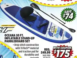 Big 5 Hydro-Force Oceana 10' Inflatable Convertible Stand-Up Paddleboard Set offer