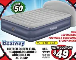 Big 5 Sealy 22 Tritech Airbed Queen with Built-in AC Pump offer