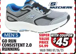 Big 5 Skechers Go Run Consistent 2.0 Men's Running Shoes offer
