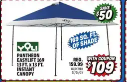 Big 5 Yoli Pantheon EasyLift 169 13'x13' Instant Canopy offer
