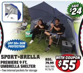 Big 5 Sport-Brella 9' Premiere XL Umbrella Shelter offer