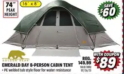 Big 5 Golden Bear Emerald Bay 8-Person Cabin Tent offer