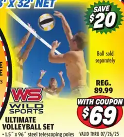 Big 5 Wild Sports Ultimate Volleyball Set offer