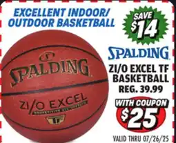 Big 5 Spalding Zi/O Excel TF 29.5 Basketball offer