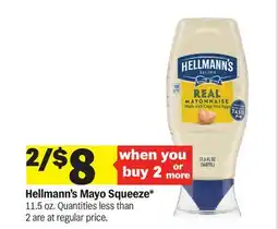 Meijer Hellmann's Mayo Squeeze offer
