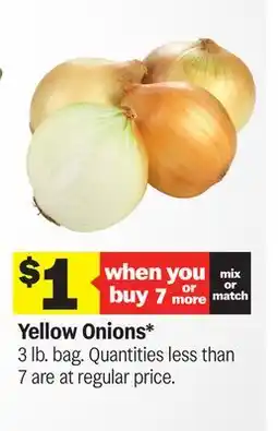 Meijer Yellow Onions offer