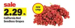 Meijer California Red Seedless Grapes offer