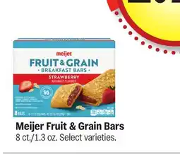 Meijer Meijer Fruit & Grain Bars offer