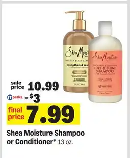 Meijer Shea Moisture Shampoo or Conditioner offer