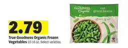 Meijer True Goodness Organic Frozen Vegetables offer