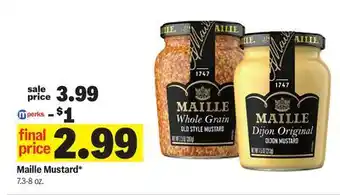 Meijer Maille Mustard offer