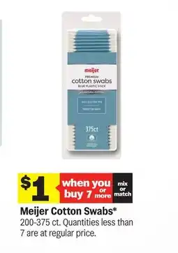 Meijer Meijer Cotton Swabs offer