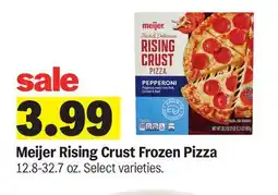 Meijer Meijer Rising Crust Frozen Pizza offer