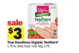 Meijer True Goodness Organic Teethers offer