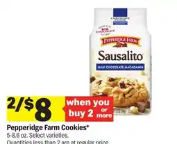 Meijer Pepperidge Farm Cookies offer