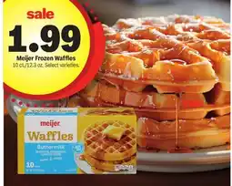 Meijer Meijer Frozen Waffles offer