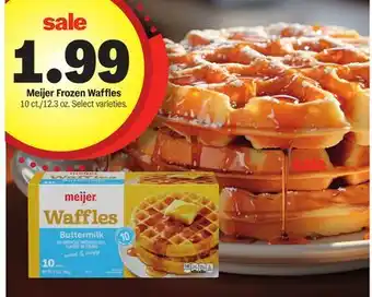 Meijer Meijer Frozen Waffles offer