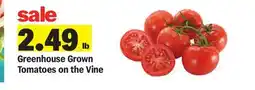 Meijer Greenhouse Grown Tomatoes on the Vine offer