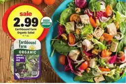 Meijer Earthbound Farm Organic Salad offer