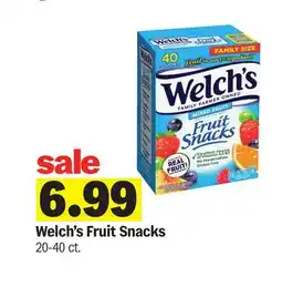 Meijer Welch's Fruit Snacks offer