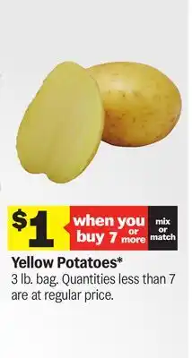 Meijer Yellow Potatoes offer