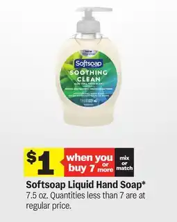 Meijer Softsoap Liquid Hand Soap offer