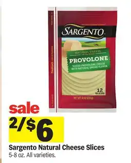 Meijer Sargento Natural Cheese Slices offer