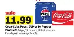 Meijer Coca-Cola, Pepsi, 7UP or Dr Pepper Products offer