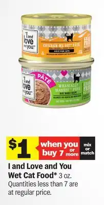 Meijer I and Love and You Wet Cat Food offer