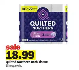 Meijer Quilted Northern Bath Tissue offer