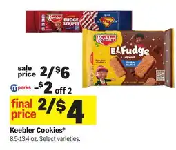 Meijer Keebler Cookies offer