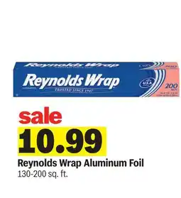 Meijer Reynolds Wrap Aluminum Foil offer