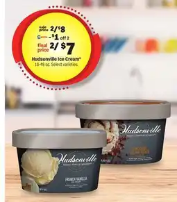 Meijer Hudsonville Ice Cream offer