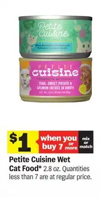 Meijer Petite Cuisine Wet Cat Food offer