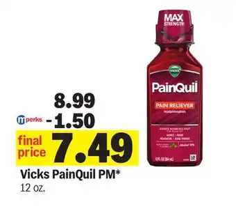 Meijer Vicks PainQuil PM offer