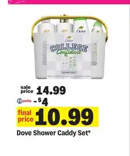 Meijer Dove Shower Caddy Set offer