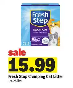 Meijer Fresh Step Clumping Cat Litter offer