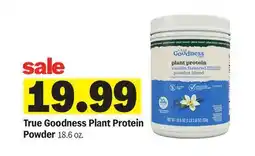 Meijer True Goodness Plant Protein Powder offer