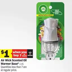 Meijer Air Wick Scented Oil Warmer Base offer