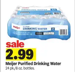 Meijer Meijer Purified Drinking Water offer