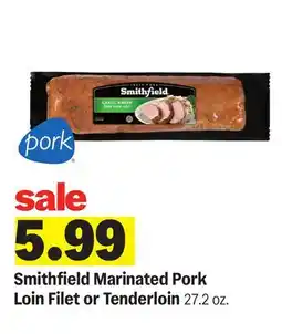 Meijer Smithfield Marinated Pork Loin Filet or Tenderloin offer