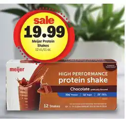 Meijer Meijer Protein Shakes offer
