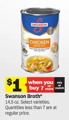 Meijer Swanson Broth offer