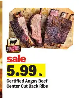 Meijer Certified Angus Beef Center Cut Back Ribs offer
