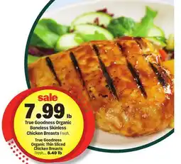 Meijer True Goodness Organic Boneless Skinless Chicken Breasts offer