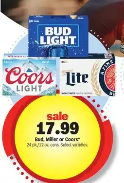 Meijer Bud, Miller or Coors offer