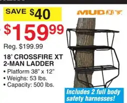Dunham's Sports 18' CROSSFIRE XT 2-MAN LADDER offer