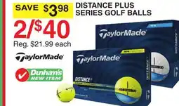 Dunham's Sports DISTANCE PLUS SERIES GOLF BALLS offer